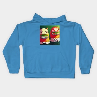 Kawaii Anime Sushi Kids Hoodie